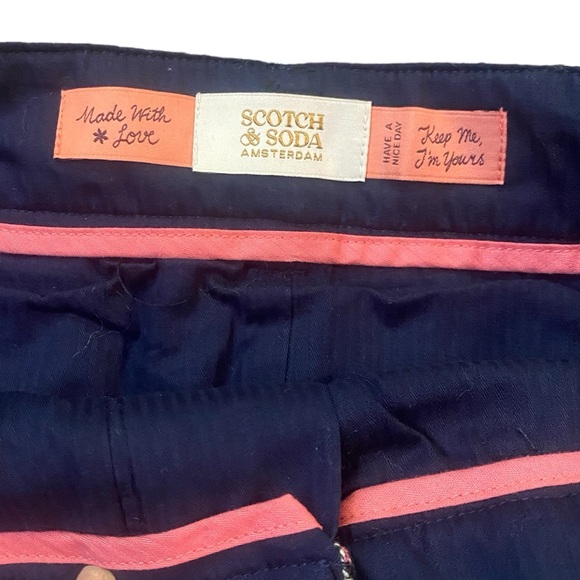 Scotch & Soda Short Mini Tweed Front Pocket A Line Skirt Multi Color Medium NWT - Picture 12 of 15